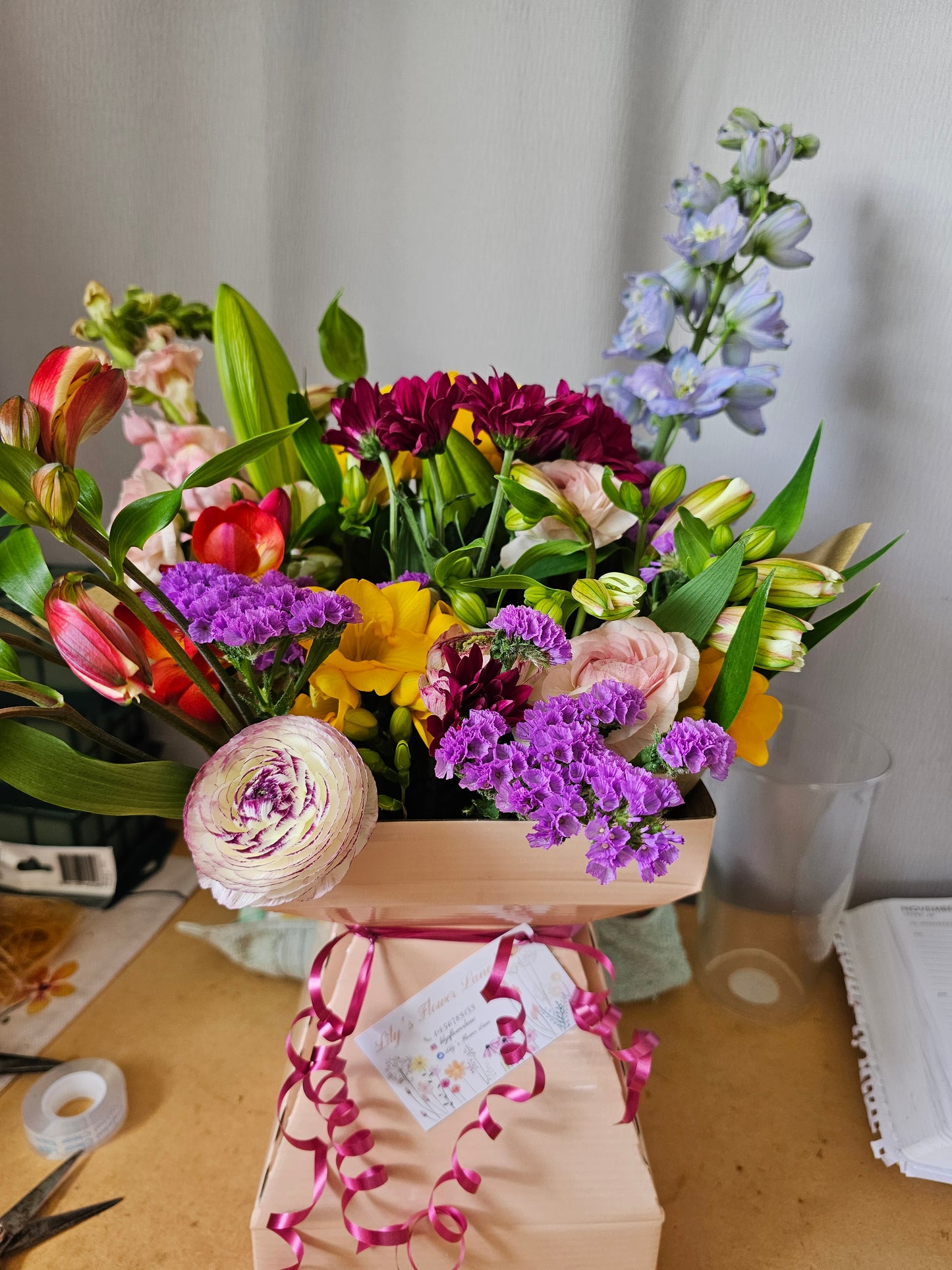 Flower Box Arrangement