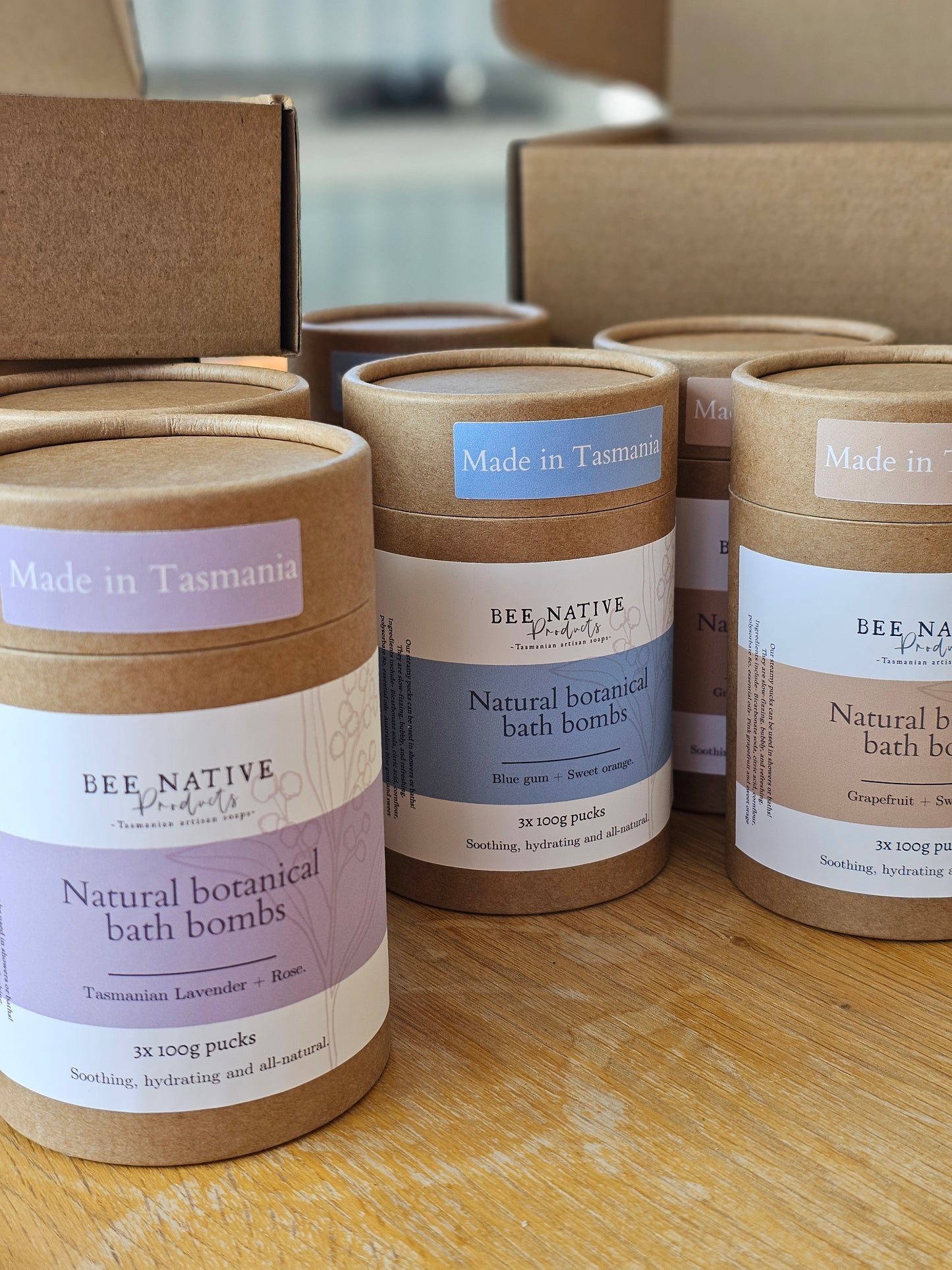 Bee Native Bath/ Shower Steamers