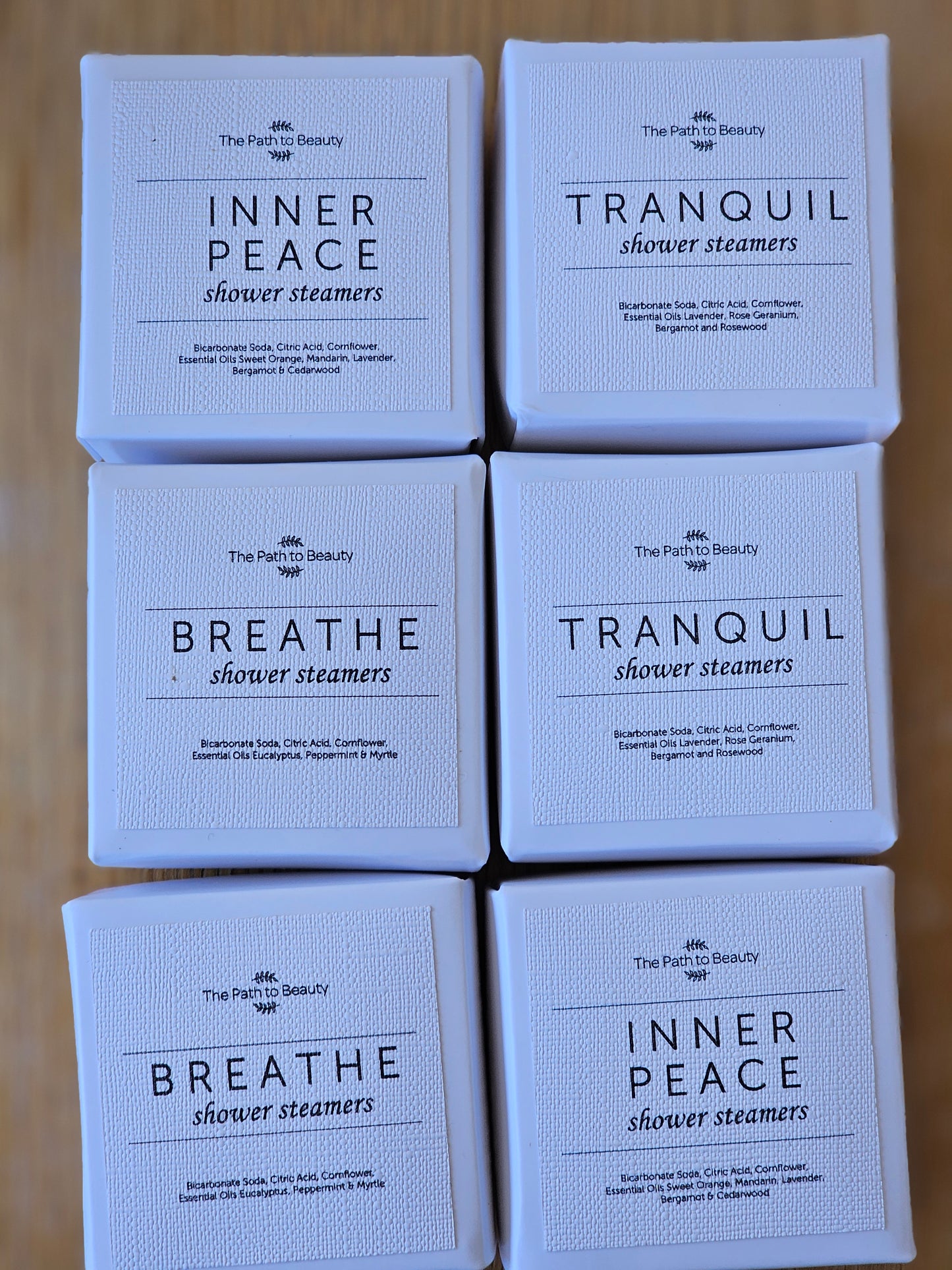 Locally Made Shower Steamers